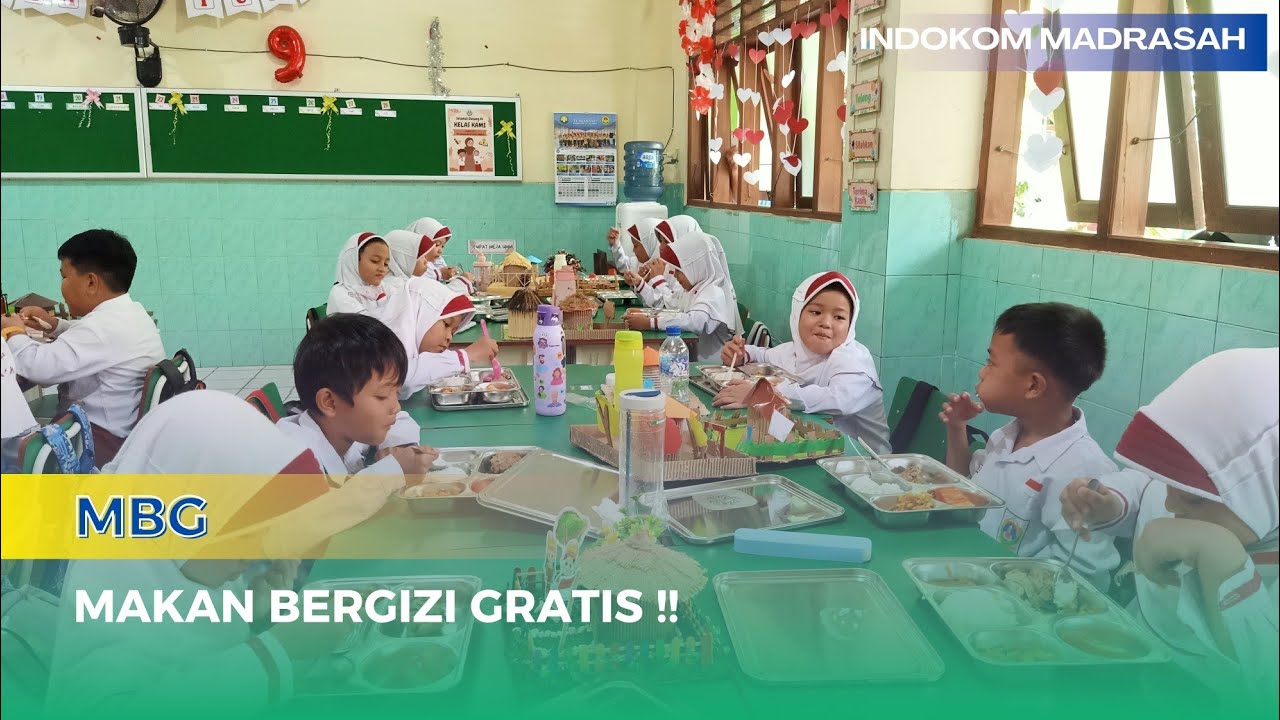 Yeeey !! Makan Bergizi Telah Dilaksanakan