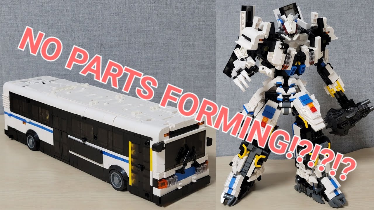 LEGO TRANSFORMER TRANSIT (NO PARTS FORMING )