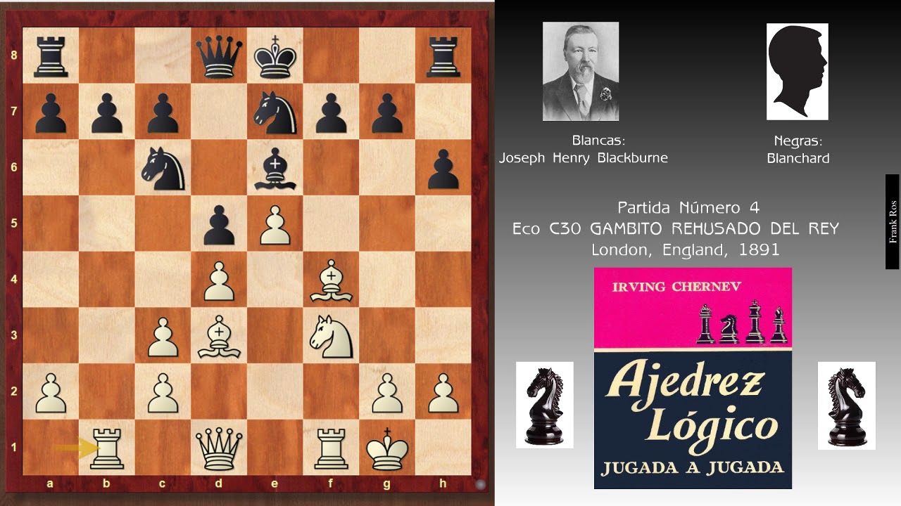Ajedrez Lógico jugada a jugada, partida número 04