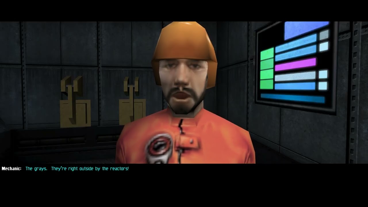Deus Ex Walkthrough (GMDX Mod) - Mission: Area 51 - Sector 3