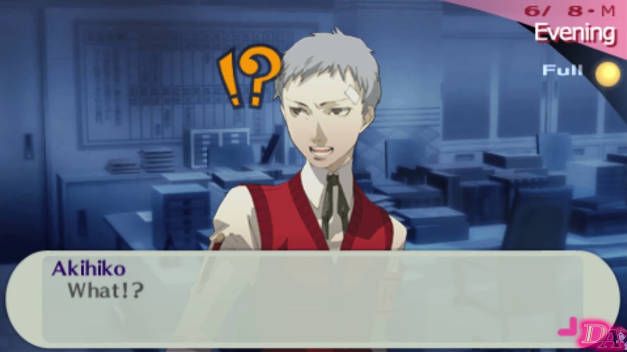 Persona 3 Portable | Акихико, ты слепой!?