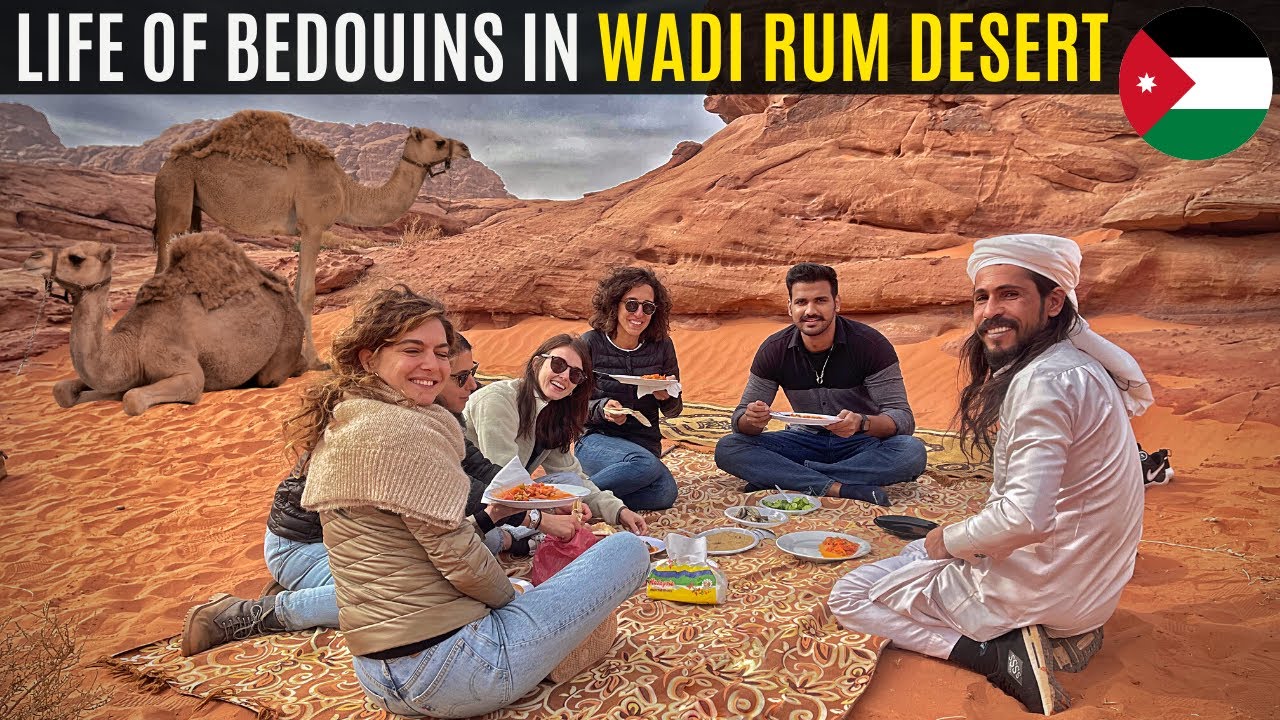 Living in Desert with Arab Nomads in WADI RUM, JORDAN 🇯🇴