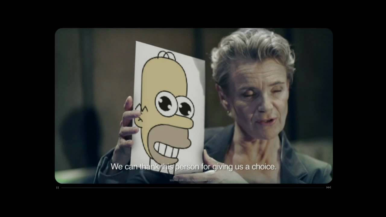 Thank you commercial - The Hero Homer (Mr Sparkle) Swedish with English sub [HD]