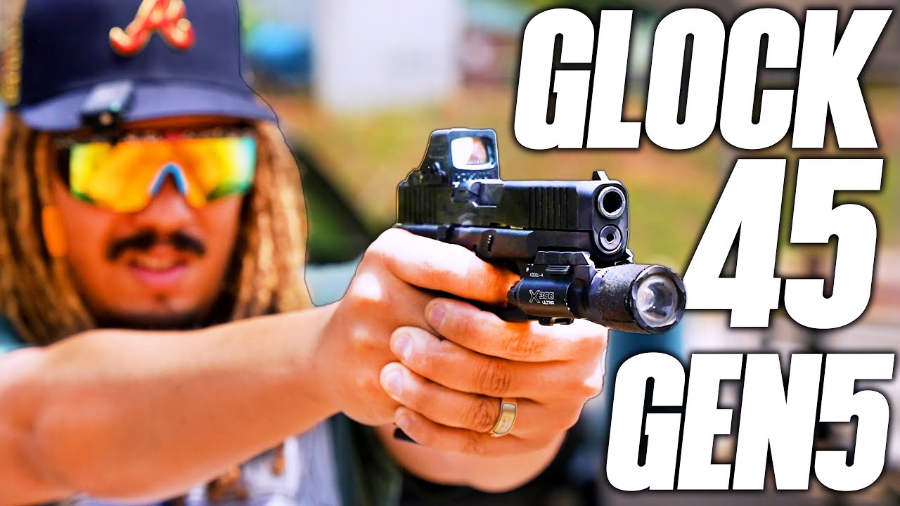 Glock 45 GEN 5 MOS Первые выстрелы - ЛУЧШИЙ УНИВЕРСАЛЬНЫЙ GLOCK?