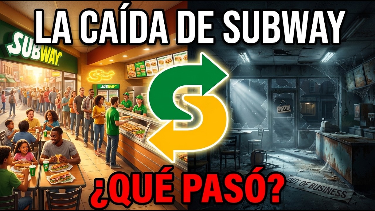 Tenía 40.000 Restaurantes y Luego Perdió su Corona: Subway
