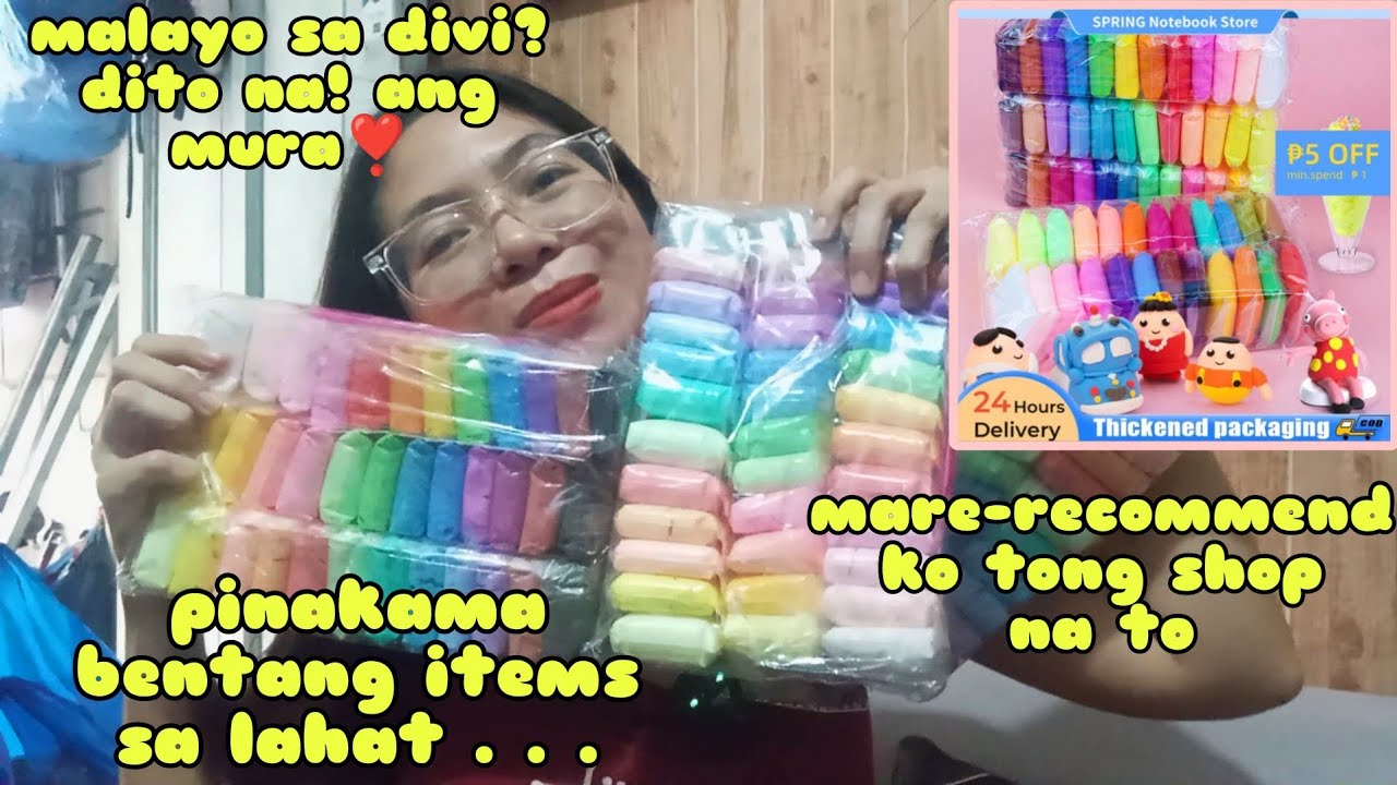 Bouncing Clay mabenta din ba sa inyo pero malayo sa bagsakan/divi, dito sa shop reccomend ko sa inyo