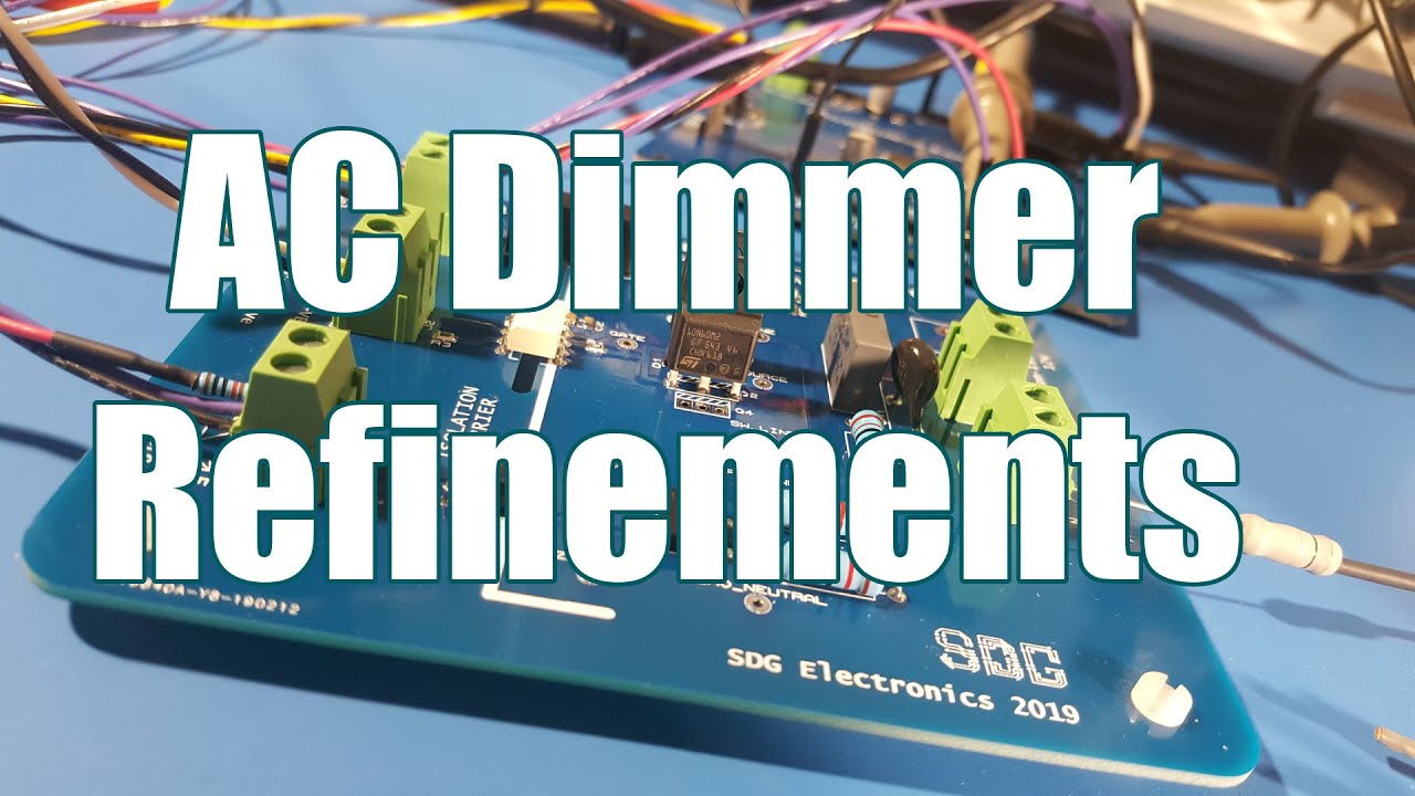 SDG #070 DIY Trailing Edge Dimmer - Lighting Controller Project - Part 3