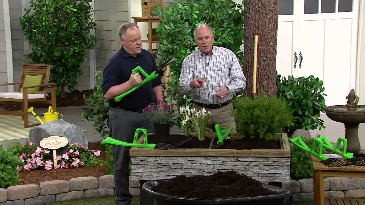 The Mulch Fork & Spade Multi-Function Garden Tool on QVC