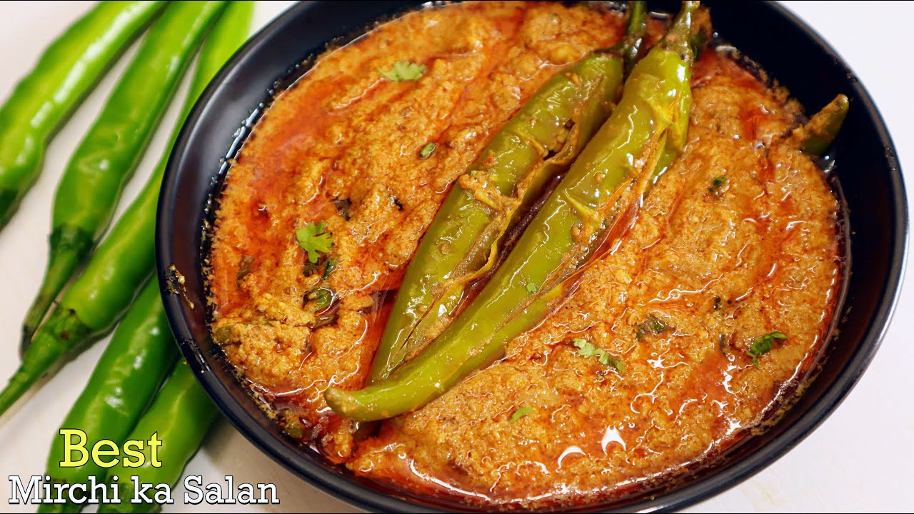 Mirchi Ka Salan | ఇలాచేస్తే అన్నం,జీరా రైస్ బిర్యానీ లోకి సూపర్ రుచిగా 😋| Hyderabadi Mirchi Ka Salan