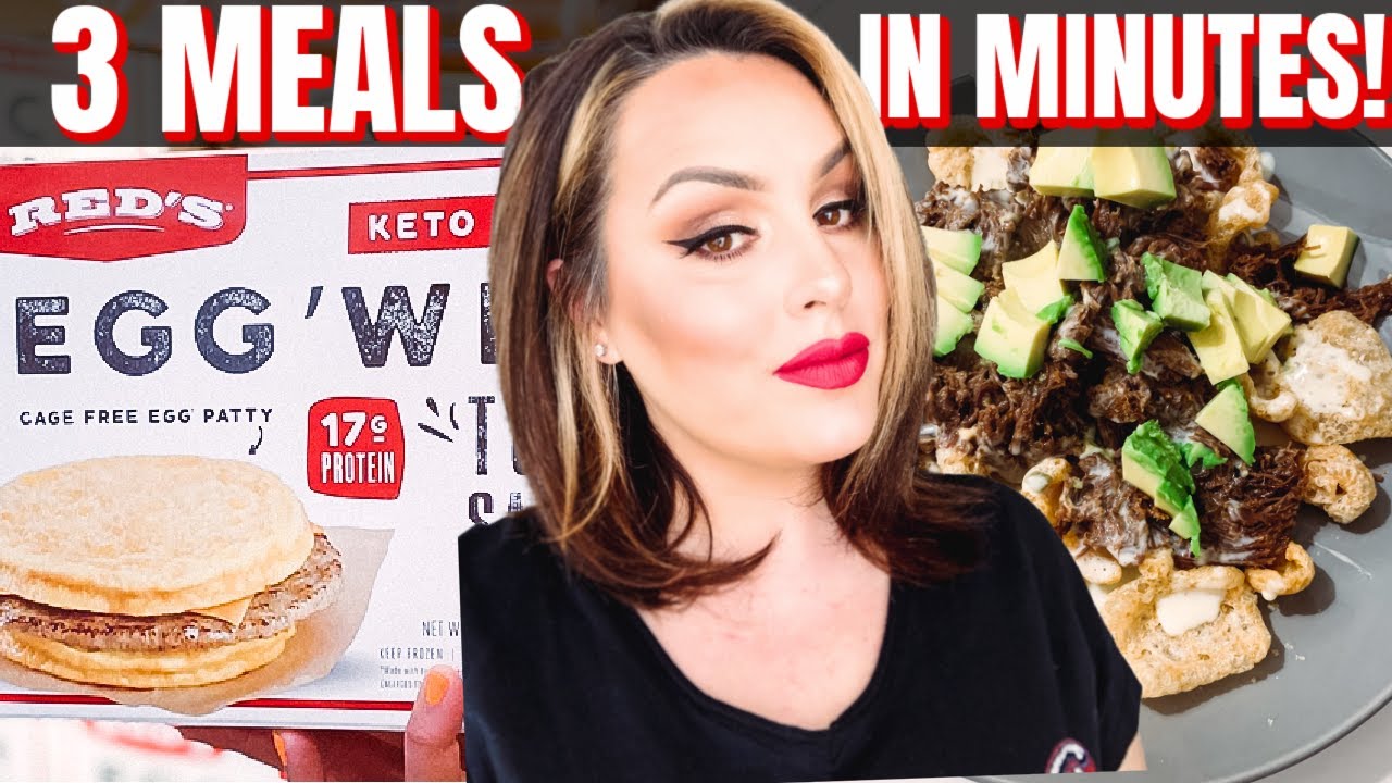 QUICK & EASY LOW CARB MEALS / KETO WHAT I EAT IN A DAY / FULL DAY EATING / DANIELA DIARIES