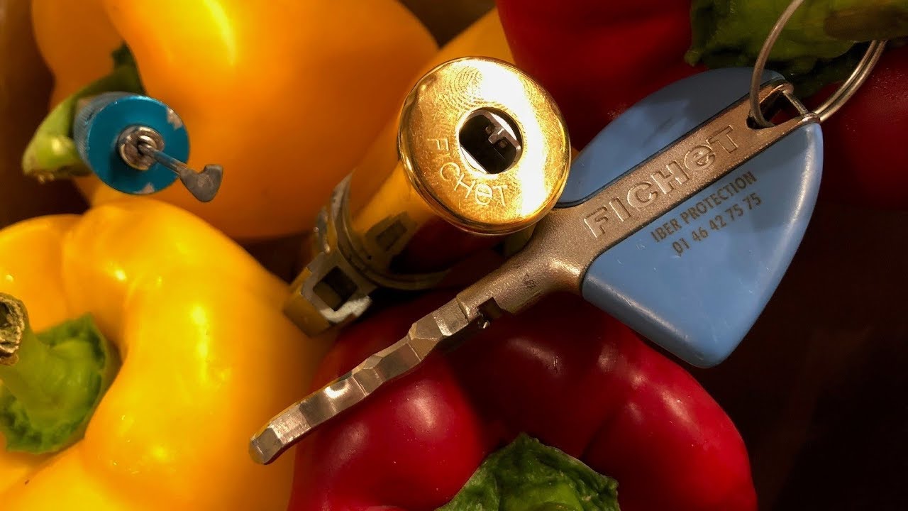 Fichet F3D (indoor cylinder) pick and gut