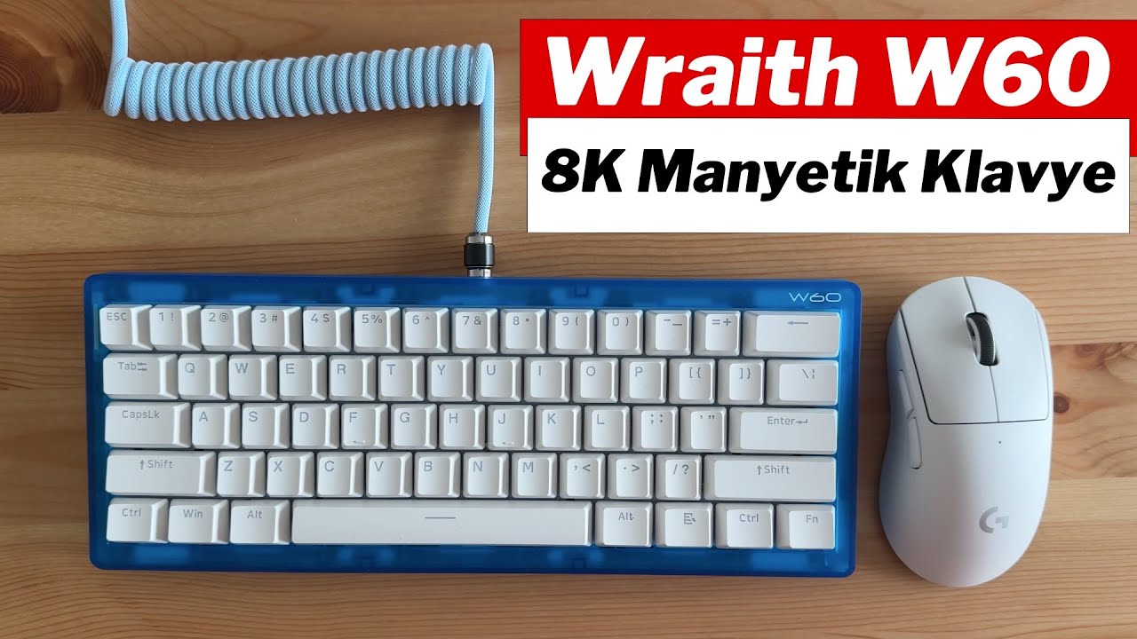 Wraith W60 Manyetik Klavye - Kutu Açılımı | 8000hz | TÜRK MARKASI
