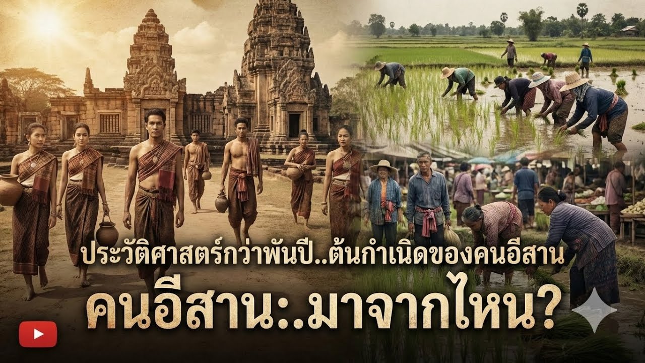 ต้นกำเนิดของคนอีสาน คนอีสาน มาจากไหน