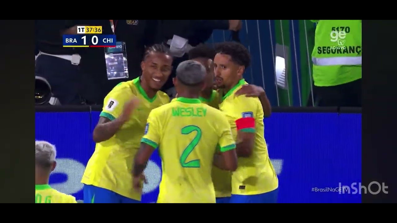 Gol e hino do Brasil versão BE TV