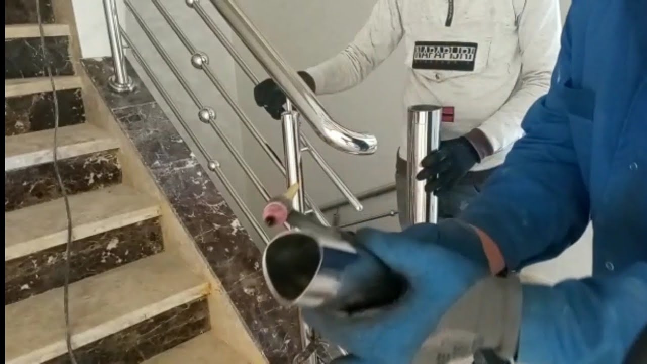 سلام اينوكس بطريقة إحترافية 🗜️🛠️ ladders inox a professional way 🗜️🛠️