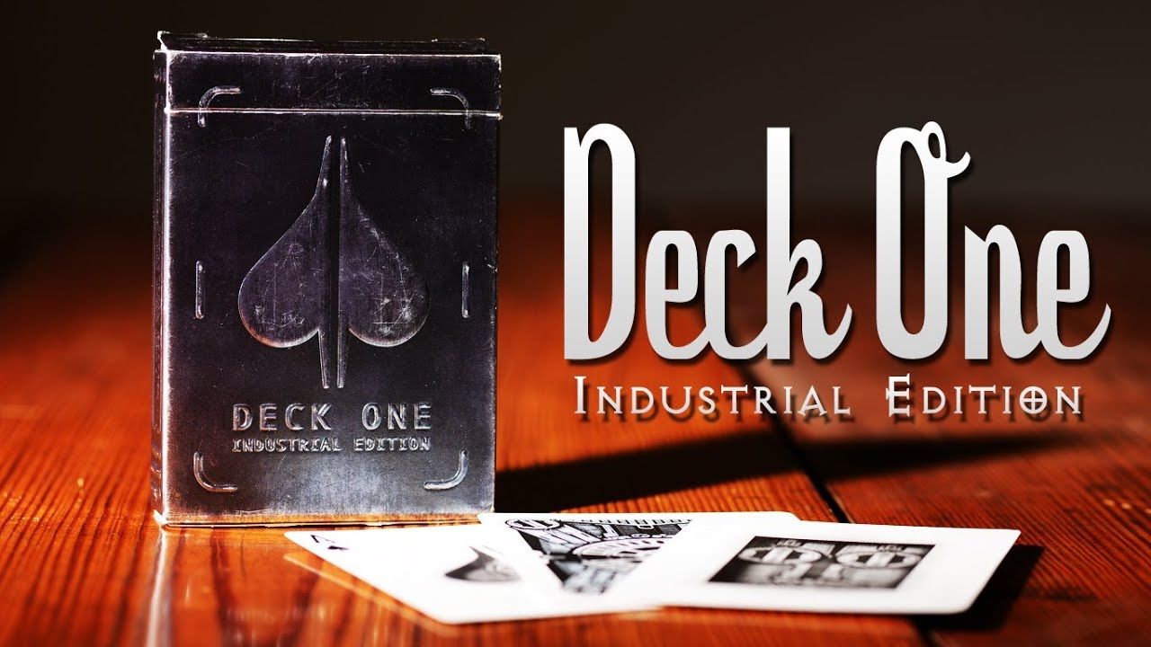 Deck Review - Deck One Industrial Editon Playing Cards Theory 11