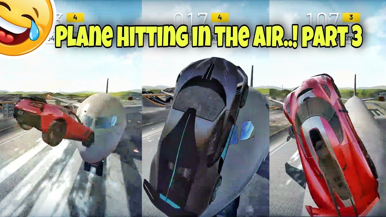 Plane hitting in the air..!! 😱🤣|| Part 3|| Extreme car driving simulator 🔥||