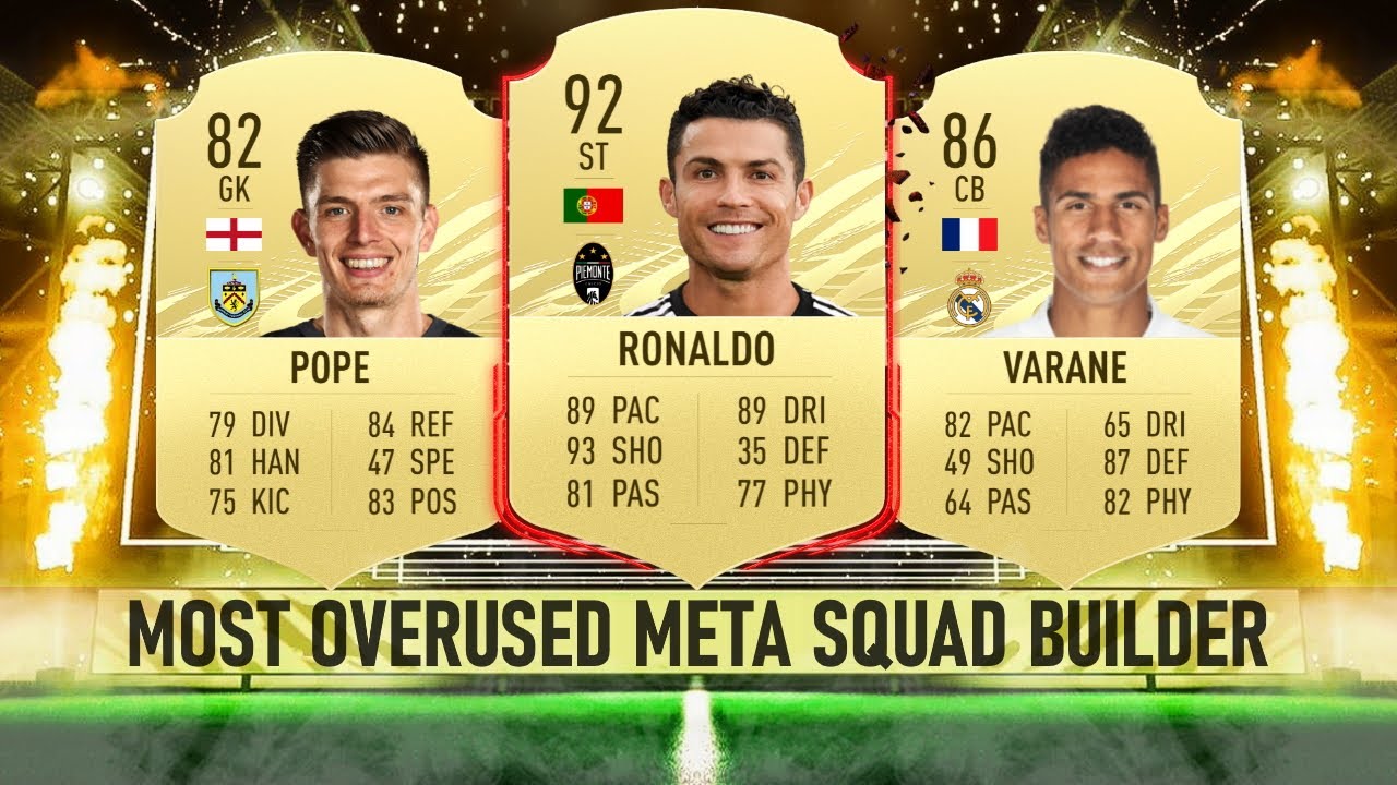 FIFA 21 | MOST OVERUSED META SQUAD BUILDER