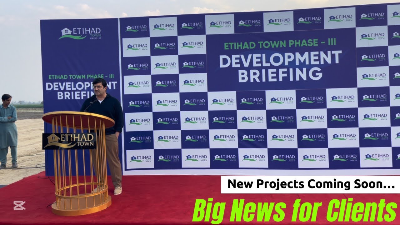 Etihad Town Phase 3 Site Briefing | Big News for Clients| Pine Avenue The Business Park Commercials 