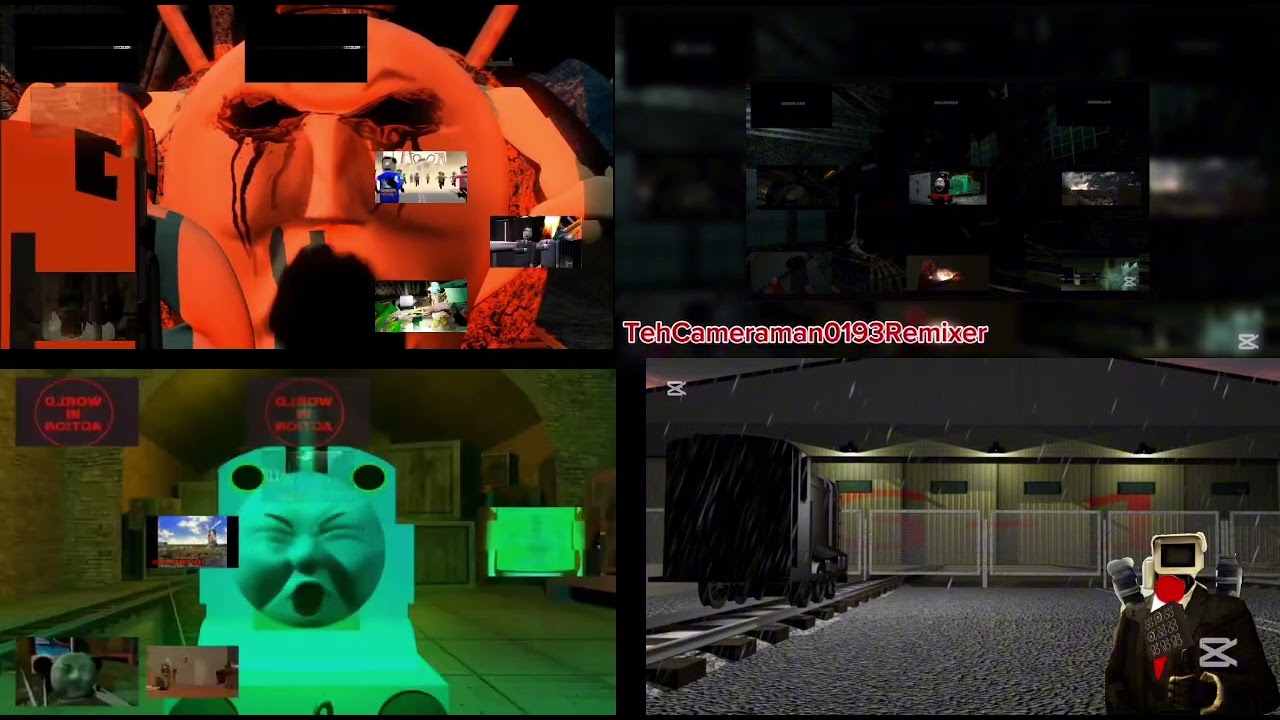 (QuadParison And Slowed)Shed 17,Project G-1 And SodorLand - Sparta Extended Remix -