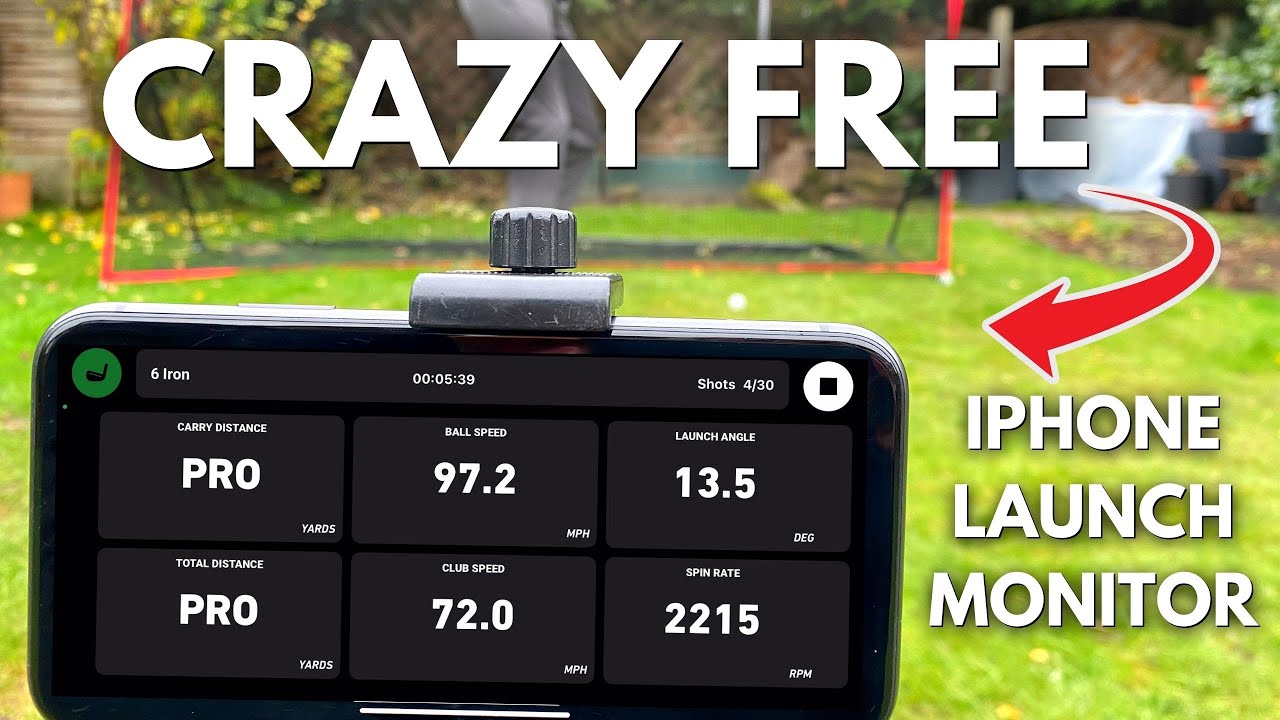 БЕСПЛАТНОЕ ПРИЛОЖЕНИЕ GOLF LAUNCH MONITOR ДЛЯ ВАШЕГО iPhone!? Цена 20 тысяч фунтов стерлингов
