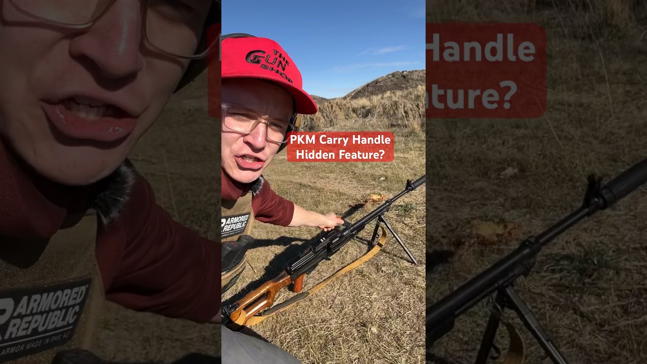PKM Barrel Change + HIDDEN Feature? #gun #demolitionranch #civtac