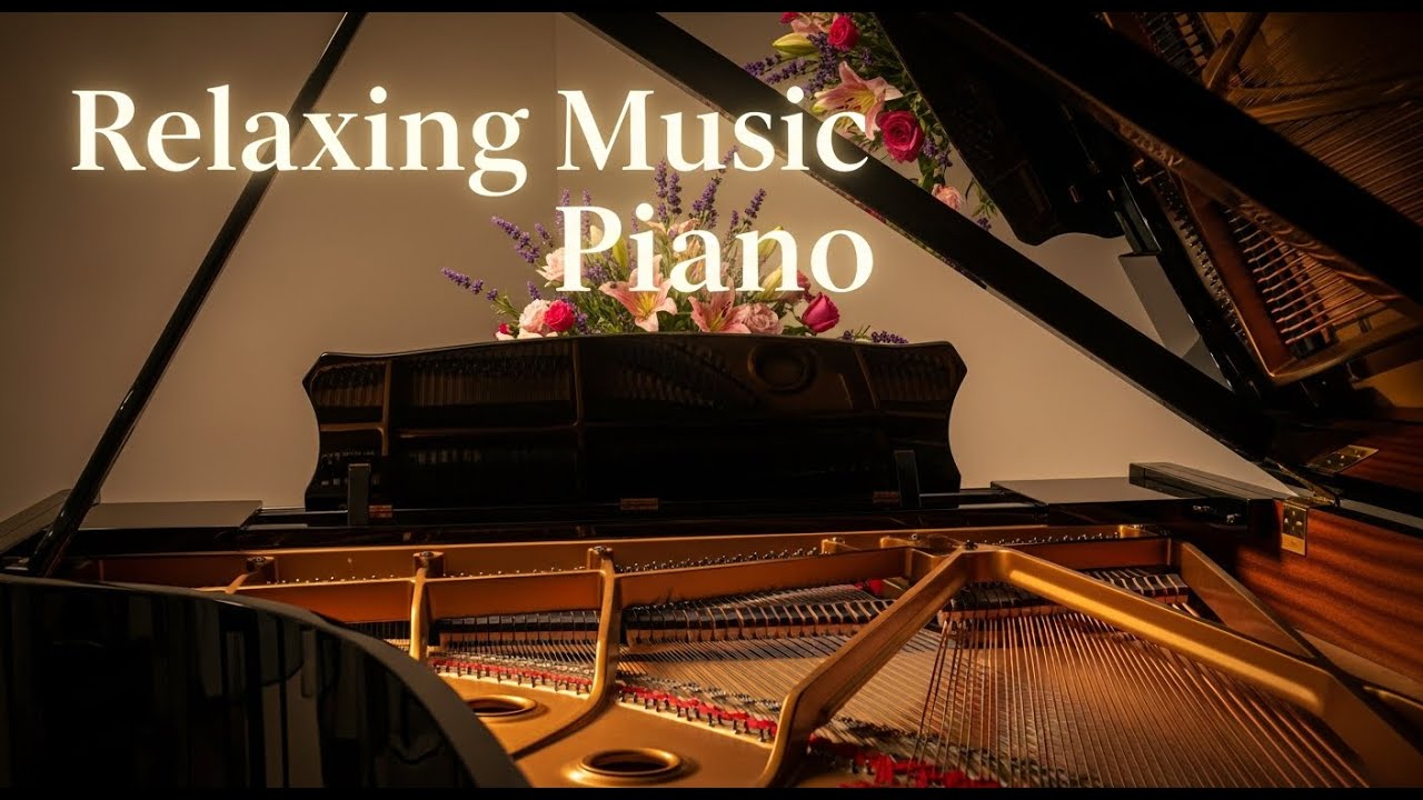 Gentle Piano Music for Midnight Calm and Silence 🌙 Relaxing Instrumental Piano Flow