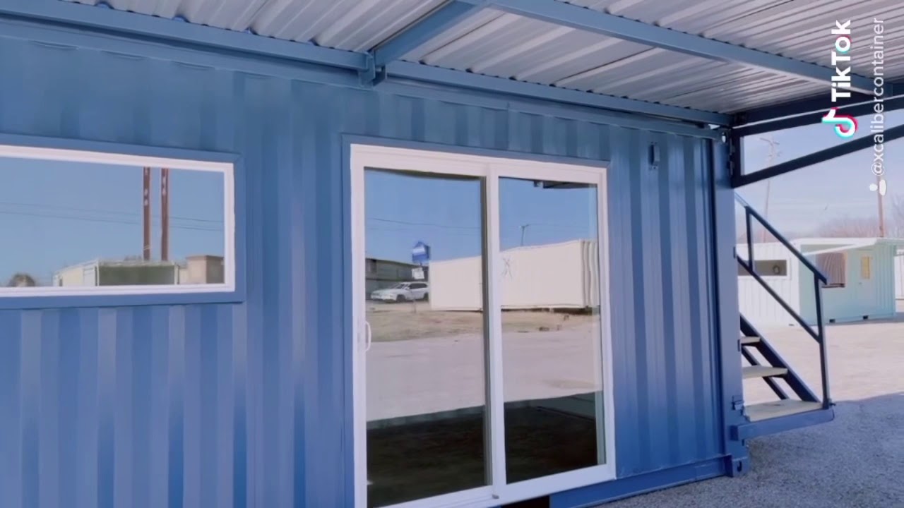 A shipping container but make it ✨ pretty ✨