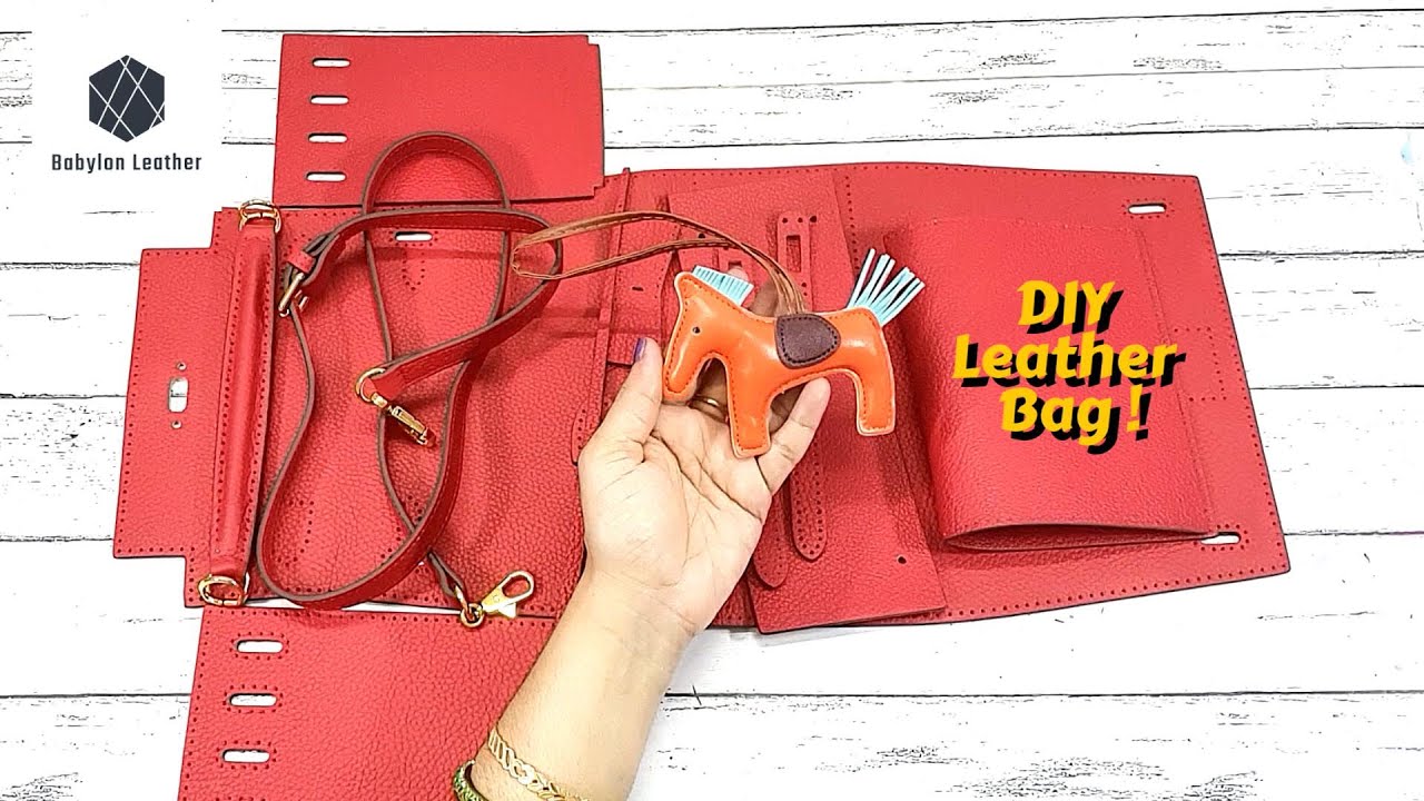 How To Make A Leather Bag At Home | DIY Babylon Leather Bag Kit
