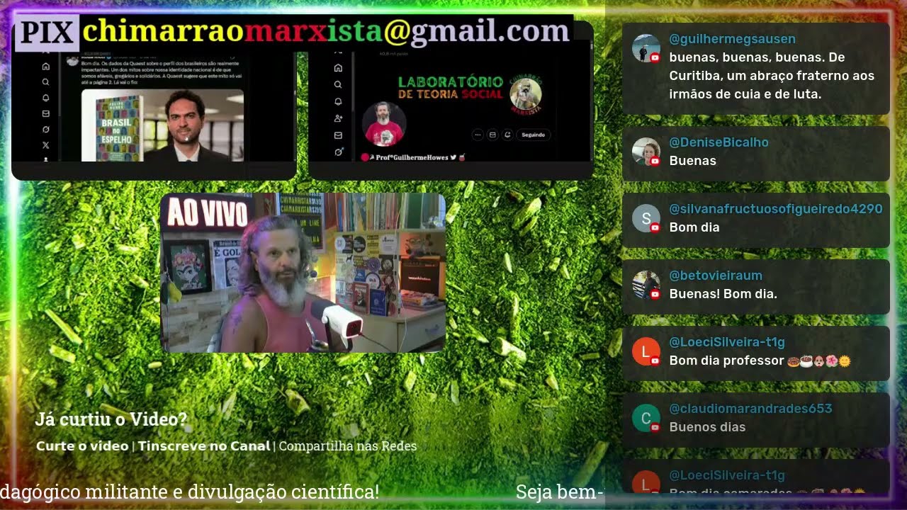 🧉🧉🧉Chimarrão de Domingo☭📚| 08 de fevereiro de 2026