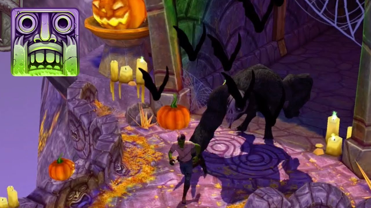 Temple Run 2 🎃 TRICK Or TREAT Challenge 🎃 Return of the Spooky Summit map
