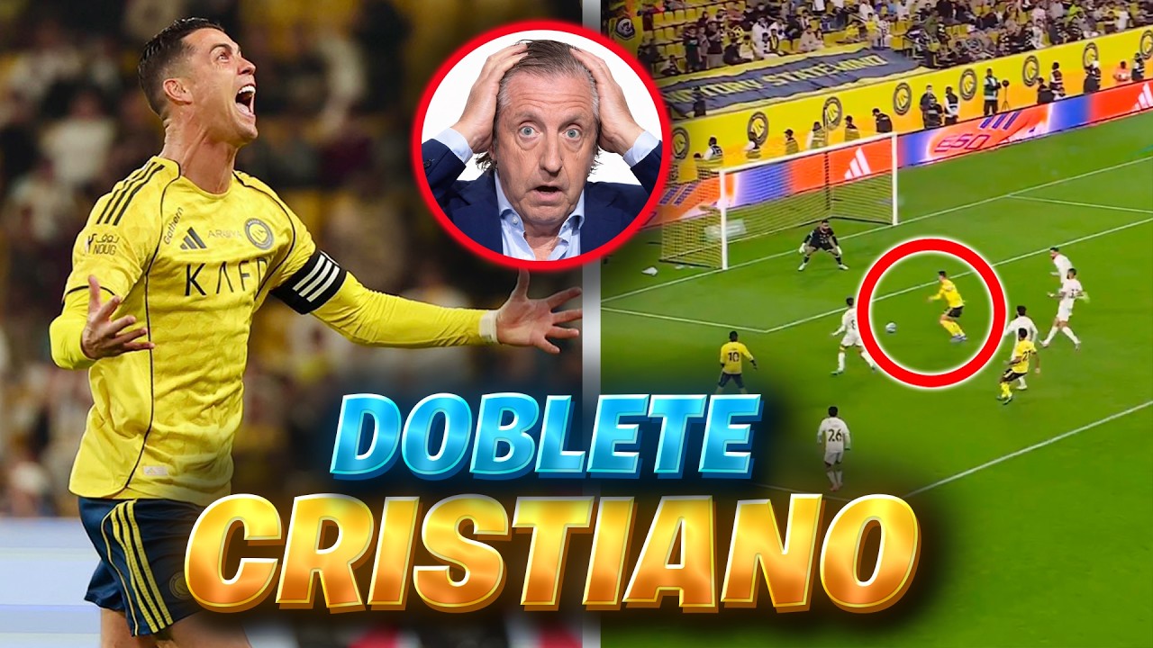 ⁣ASÍ REACCIONA PRENSA EUROPEA a DOBLETE GOLES de CRISTIANO RONALDO AL NASSR vs AL HAZEM