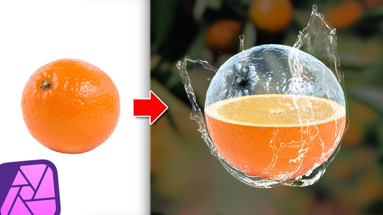 Make Anything Transparent in Affinity Photo | Easy Glass Effect