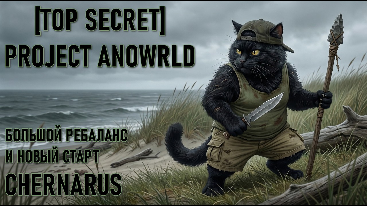 🟢 DayZ - [TOP SECRET] PROJECT AnoWRLD - Новый старт CHERNARUS #5