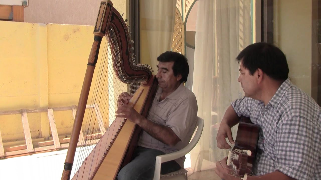 FRANCISCO ORTIZ Y SU ARPA - AL PIE DE MI GUITARRA