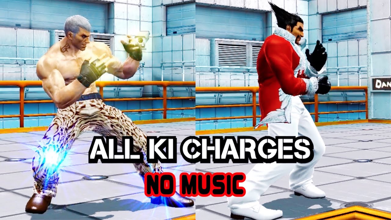 Tekken Tag Tournament 2 - All KI Charge Animations (4K) (No Music)