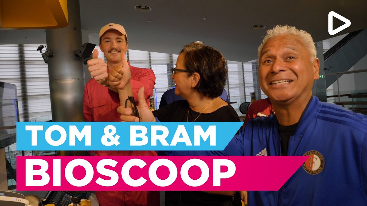 Bram betaalt eten van bezoekers in bioscoop - Club Ondersteboven aan het werk | SLAM!