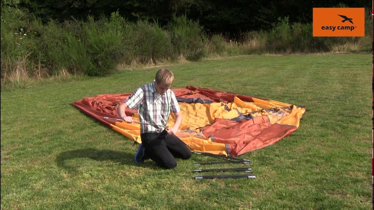 Easy Camp Eclipse 500 Tent Pitching Video | Just Add People
