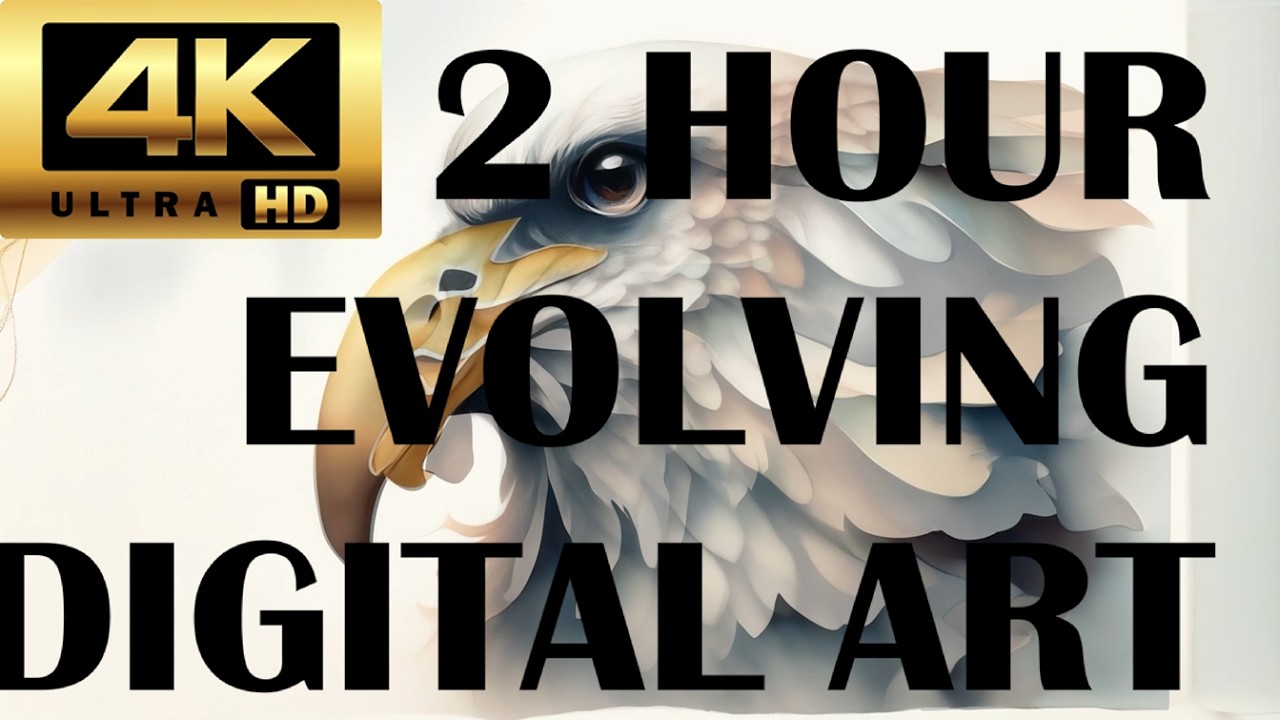 2 Hour Digital Art Visualizer - 