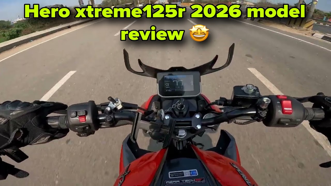 Hero xtreme125r 2026 model review | full detail video all negative and positive things #xtreme125r 