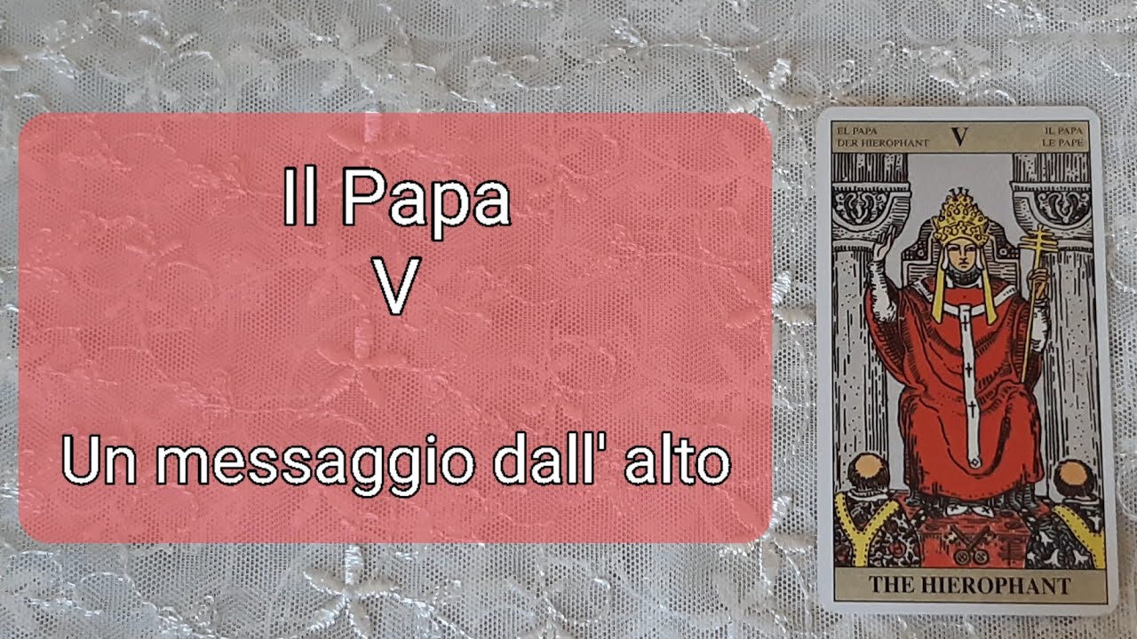 Un messaggio dall' alto - Il Papa V