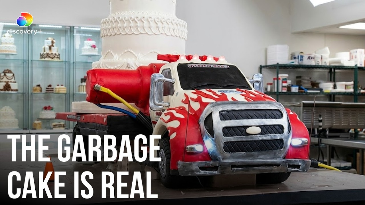 Buddy Makes A Realistic Garbage Cake! | Cake Boss S6 E21 | discovery+ India