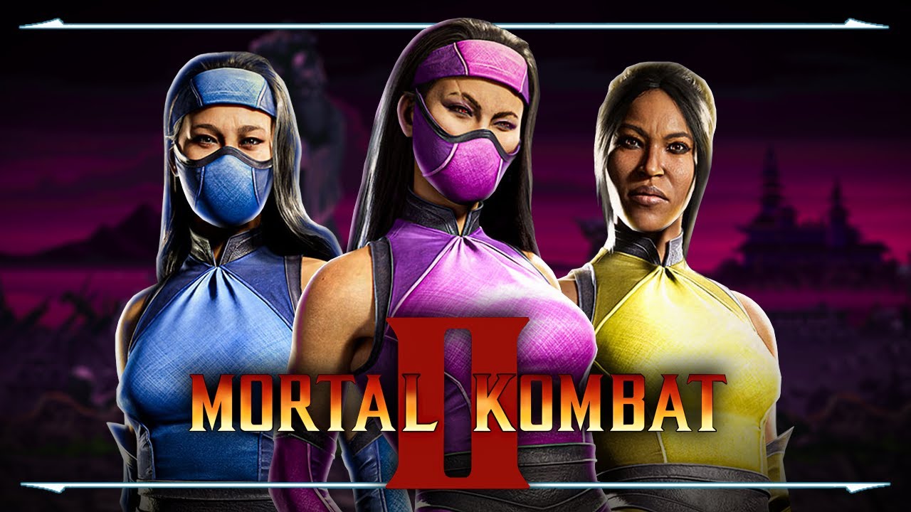 Jogando com as NOVAS SKINS MK2 de MILEENA, KITANA e TANYA ‹ BielTv ›