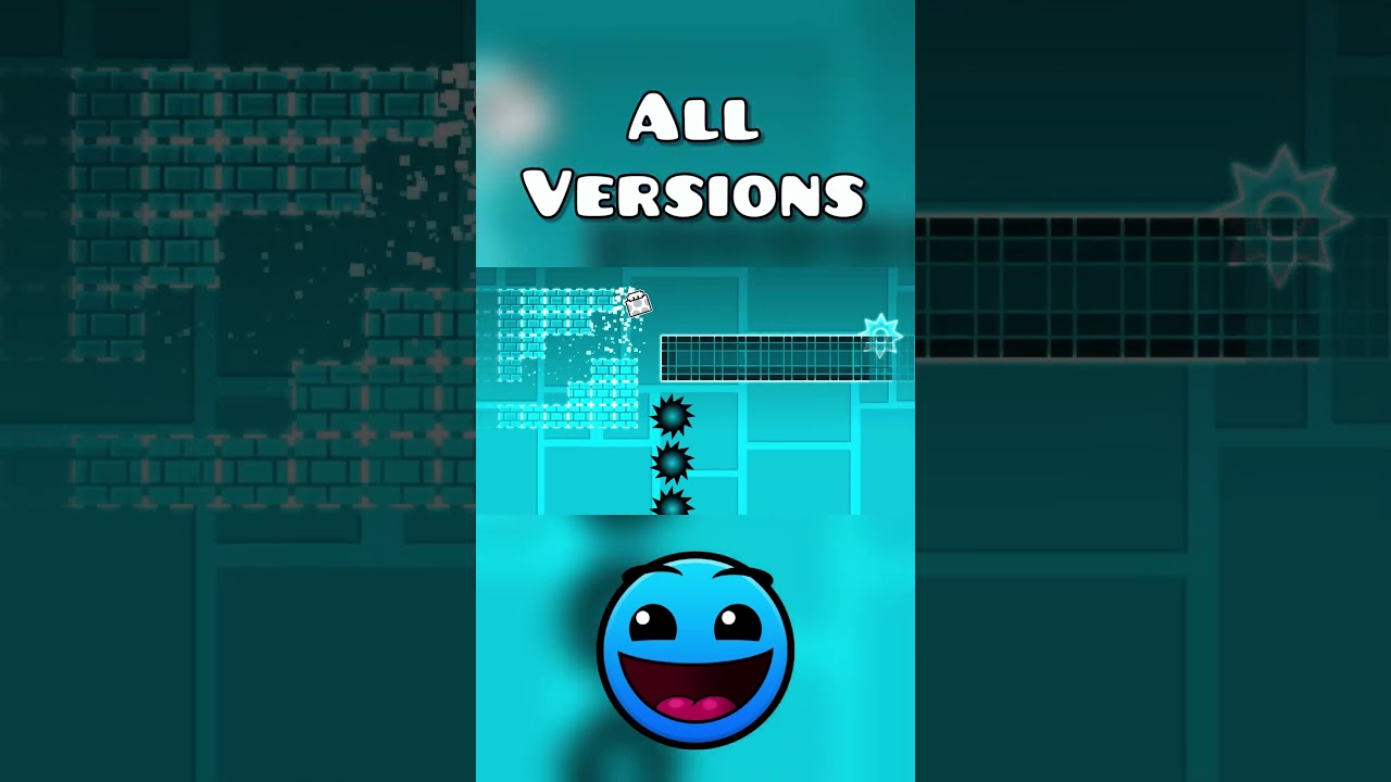 Geometry Dash all versions #geometrydash