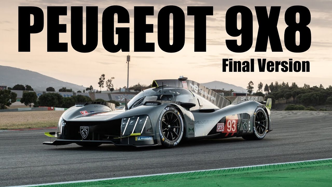 PEUGEOT 9X8 LMH Hypercar - Closer Look at the FINAL VERSION