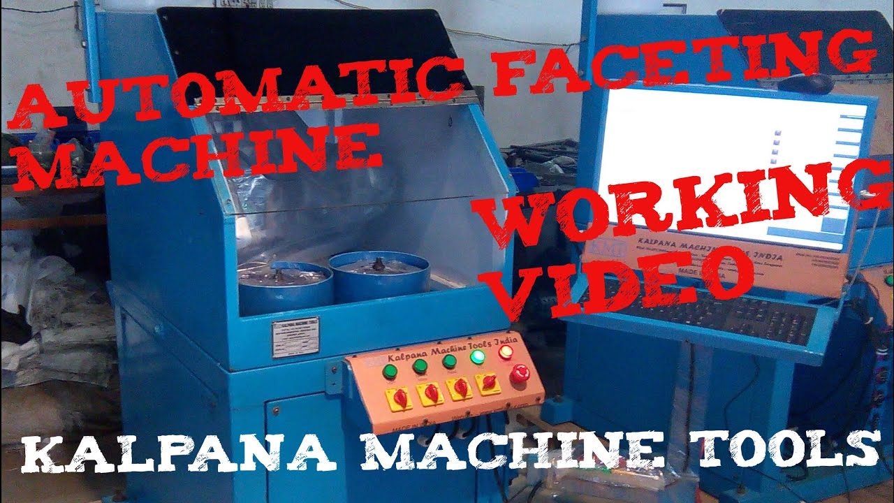 Automatic Faceting Machine (Full Working Video)