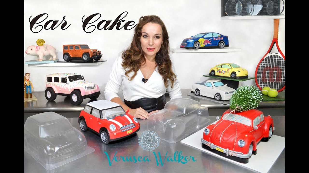 3D Car Cake with Clear Body Shell