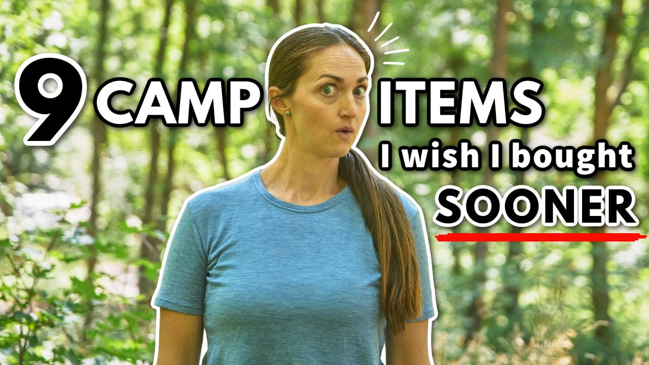 9 RANDOM Camping Items I Wish I Bought Sooner