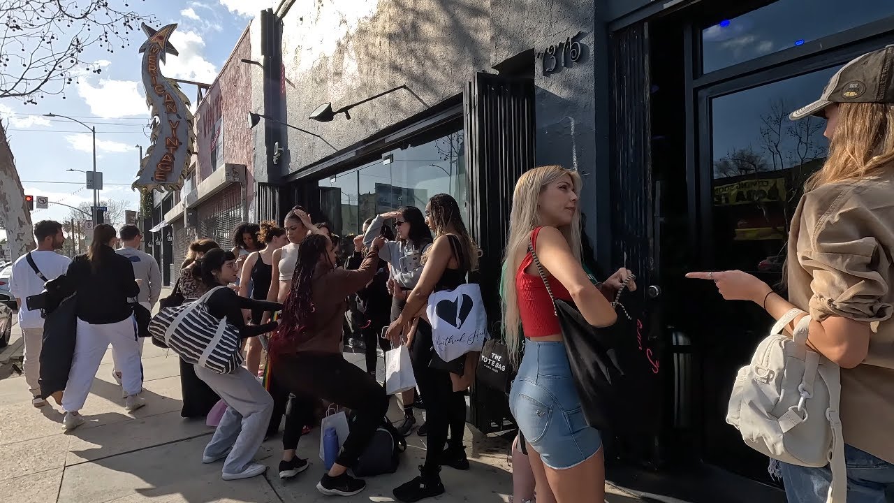 Los Angeles Saturday Afternoon Adventure: Epic Tour of Melrose Ave. 4K 60fps