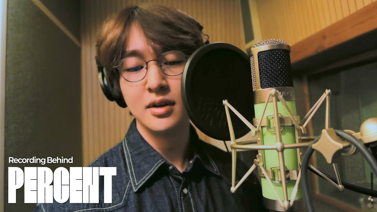 온유 ONEW 2ND ALBUM [PERCENT] Recording Behind